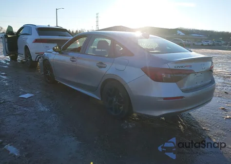 2026 Honda Civic Sport z USA, uszkodzony, nr VIN 2HGFE2F56TH501194